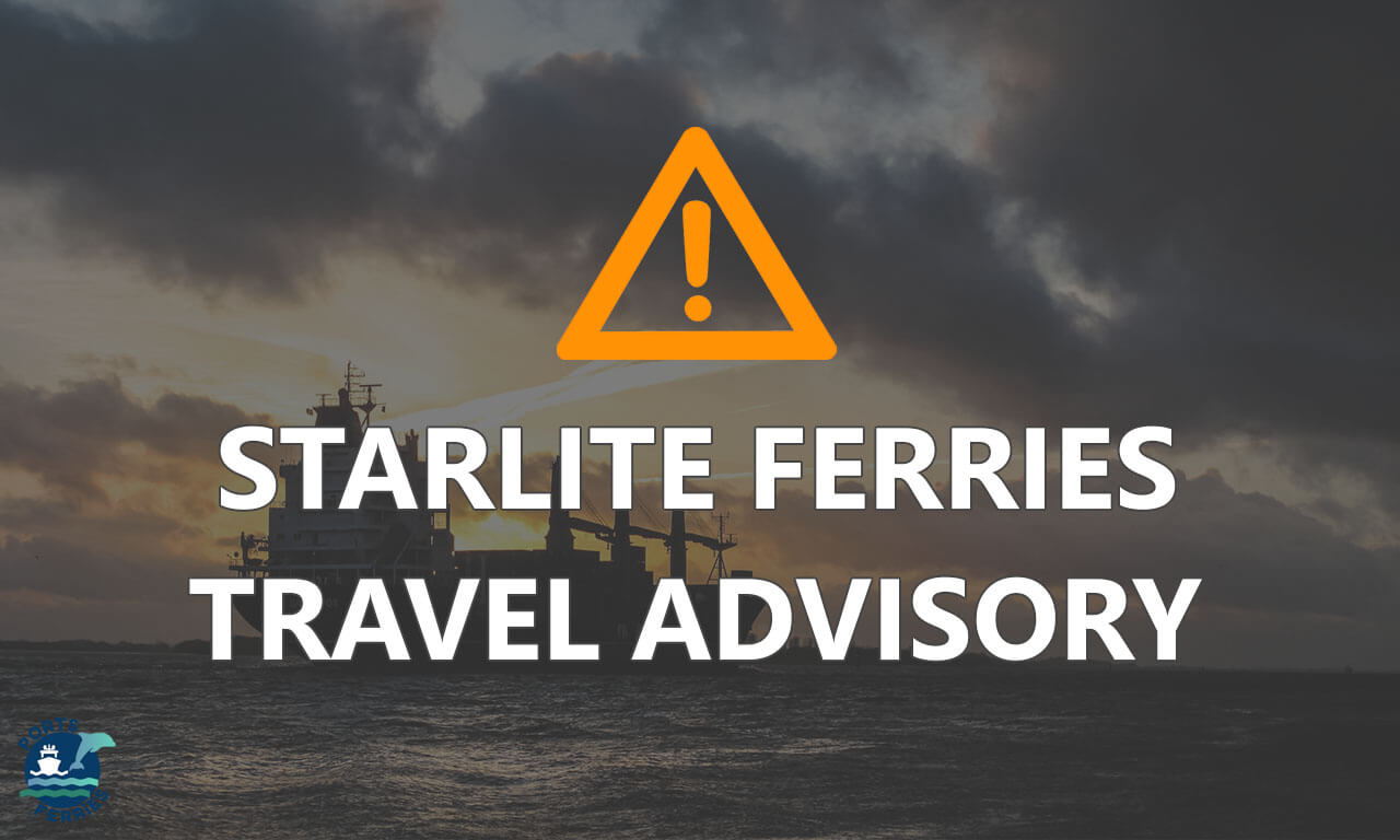 Travel Advisory - Starlite Ferries Resumption