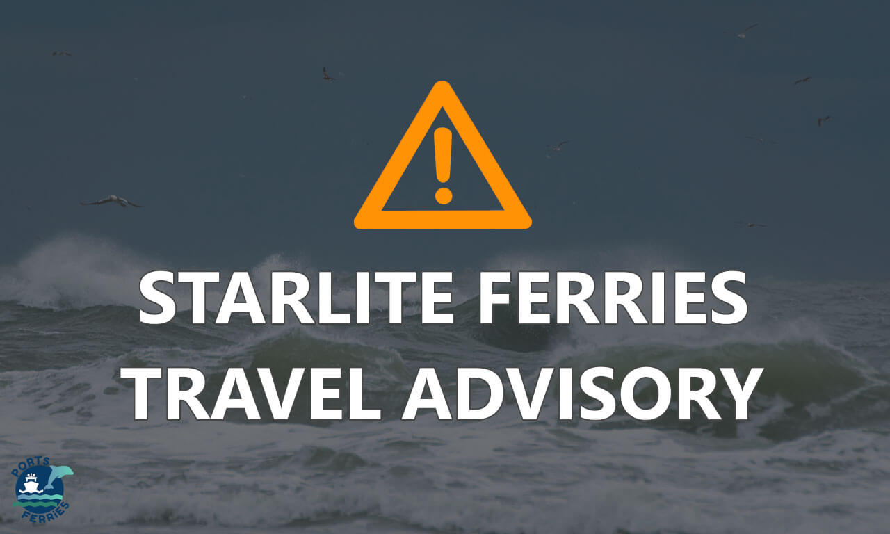 Travel Advisory - Starlite Ferries