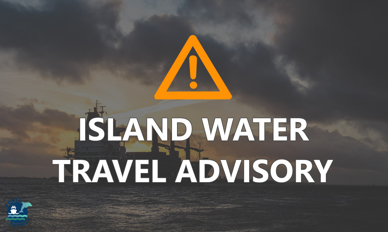 Island Water Travel Advisory