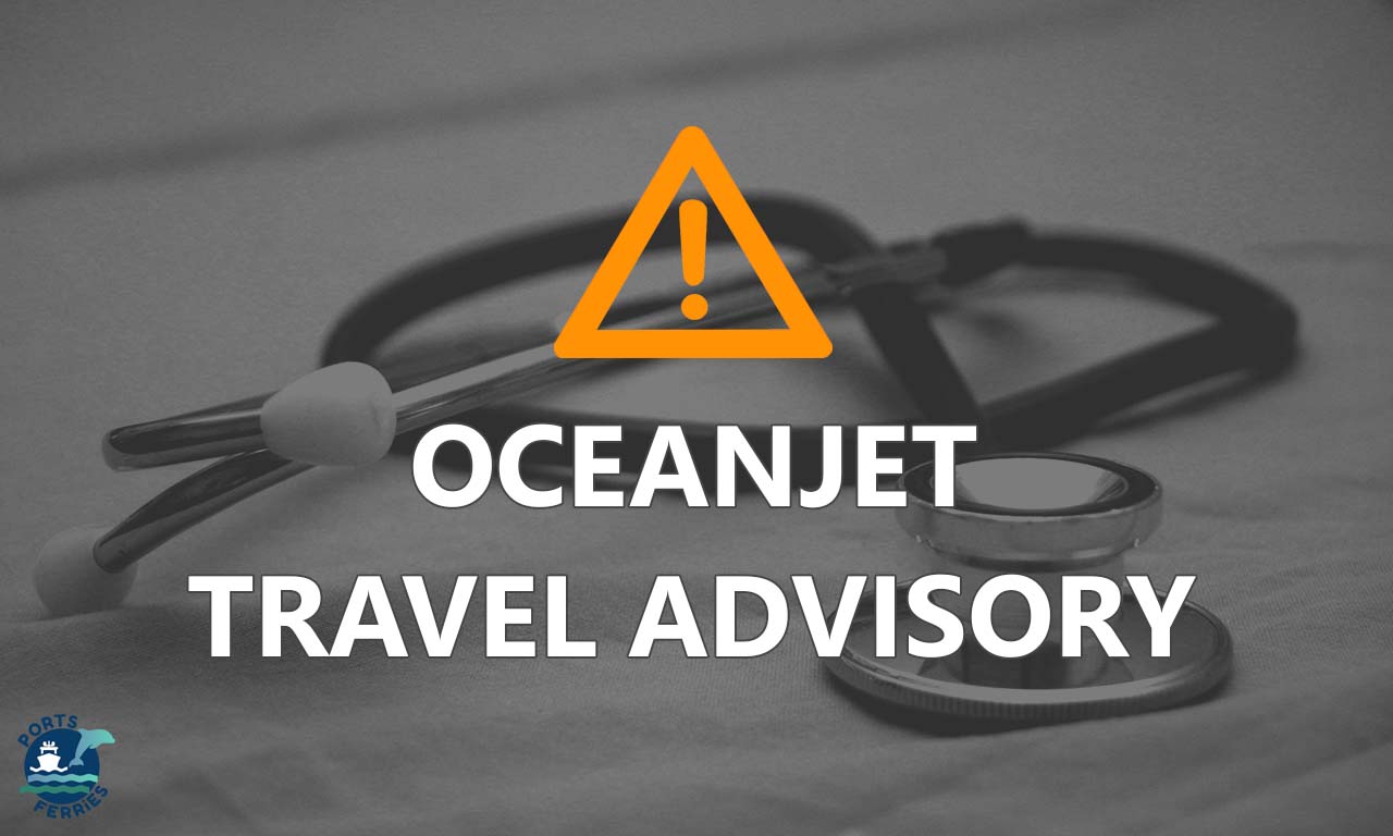 OceanJet Travel Advisory: Canceled trips for March 2020 due to quarantine