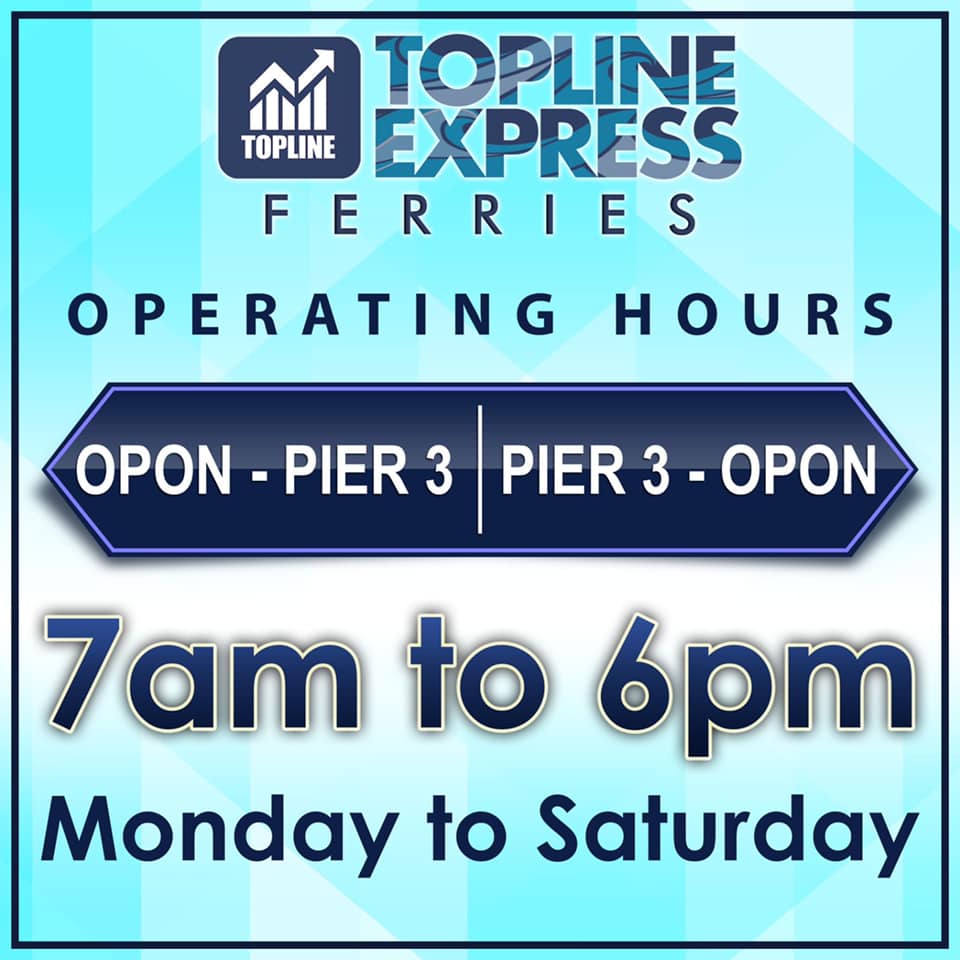 Topline Express Opon-Pier 3 Ferry Schedule